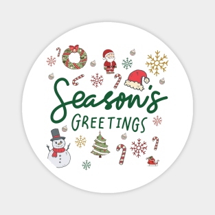 Season's Greetings Magnet